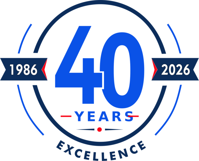 40 years of excellence — 1986–2026